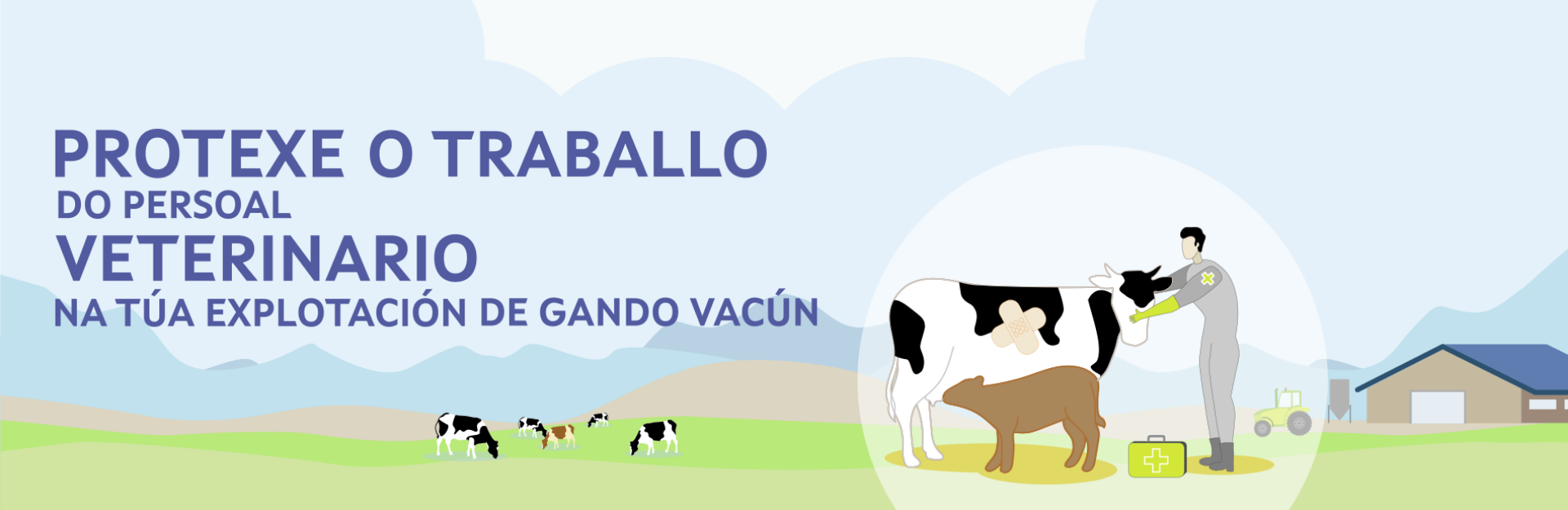 Protege el trabajo del personal veterinario en tu explotación de ganado vacuno